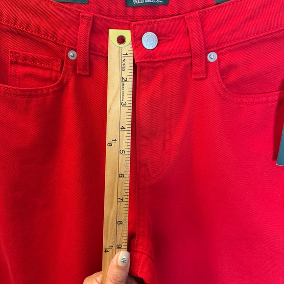 Wild Fable Women’s Low Rise Baggy Rigid Red Jeans 31” Inseam Size 4 - Picture 6 of 11